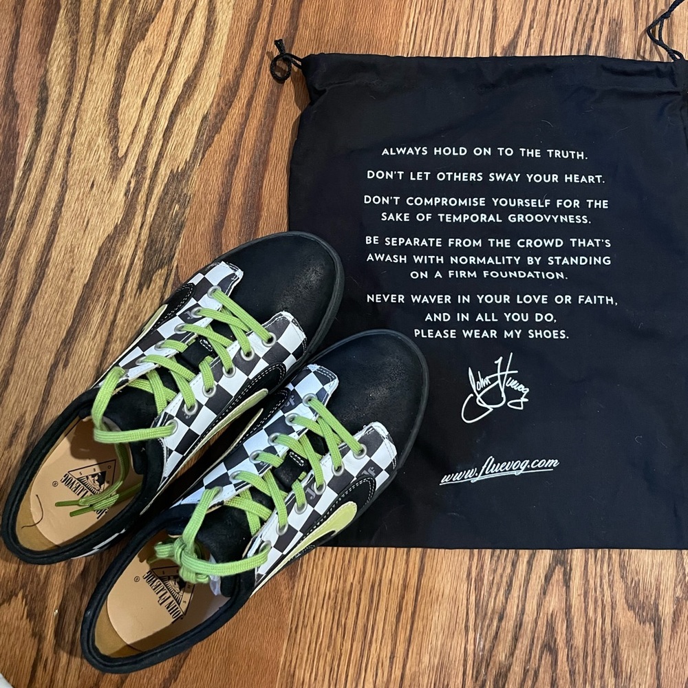 John Fluevog fakie sneakers NWOB